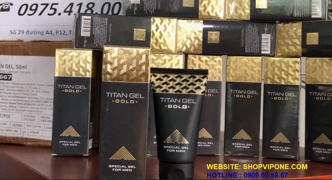 titan gel gold nga lô mới