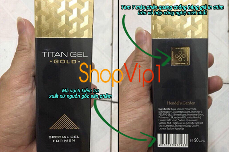 Titan gel gold chính hãng 