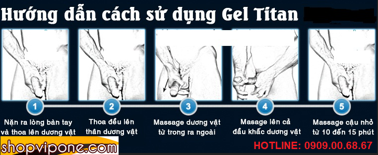 hướng dẫn sử dụng titan gel