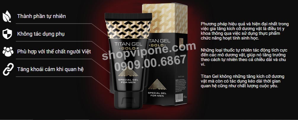 cong dung titan gel gold 2018 nga