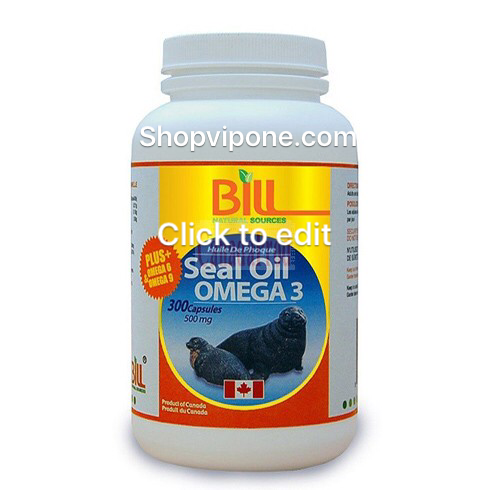 Tinh dầu hải cẩu Bill Seal Oil Omega 3